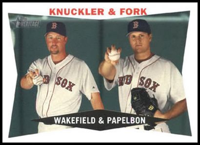 115 Knuckler & Fork (Tim Wakefield Jonathan Papelbon)